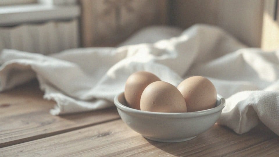 Jakie są wskazówki dla świeżych jajek do tego dania?
