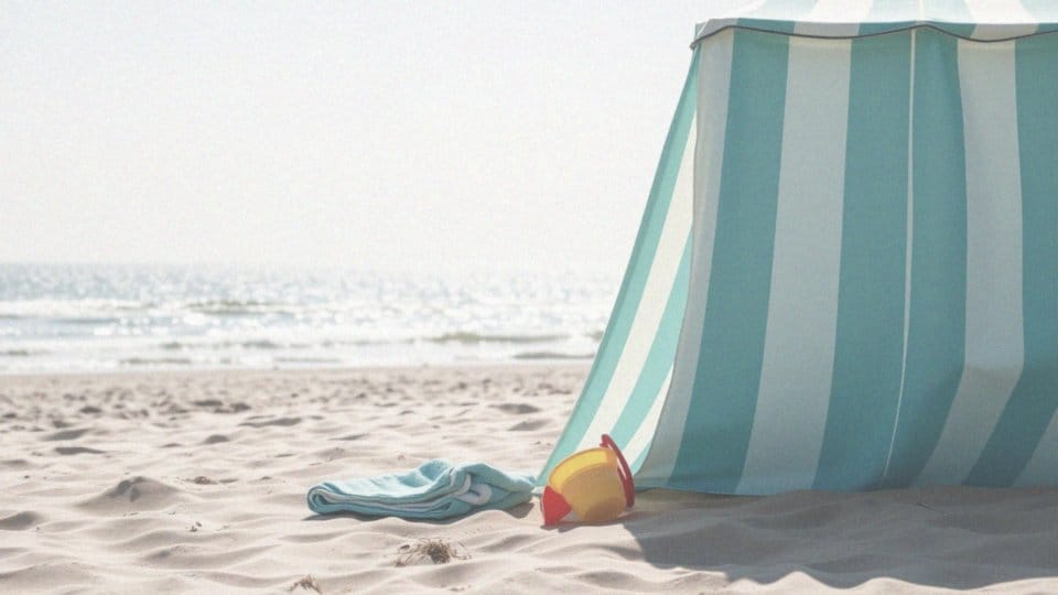 Dlaczego warto mieć namiot plażowy na wakacjach?