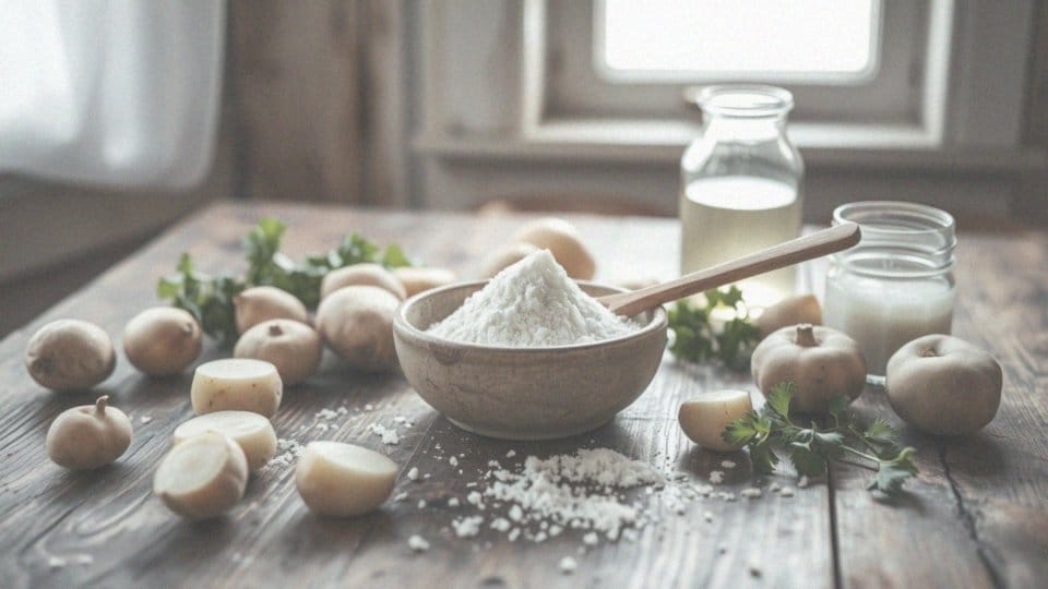 W jaki sposób skrobia ziemniaczana może być używana w kuchni?