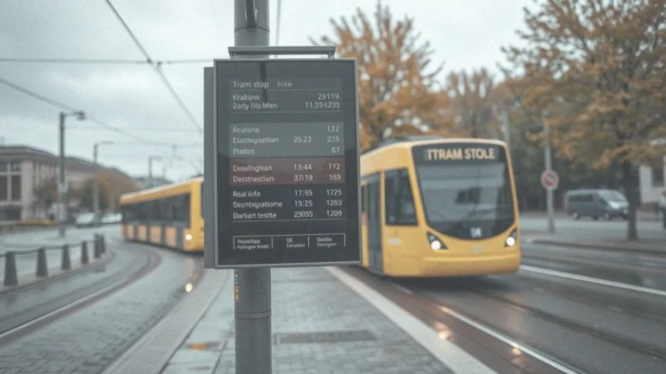 Jakie informacje dotyczące tramwajów są istotne?