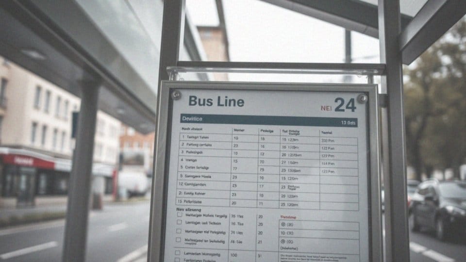 Czy zaktualizowano rozkład jazdy linii nr 24?
