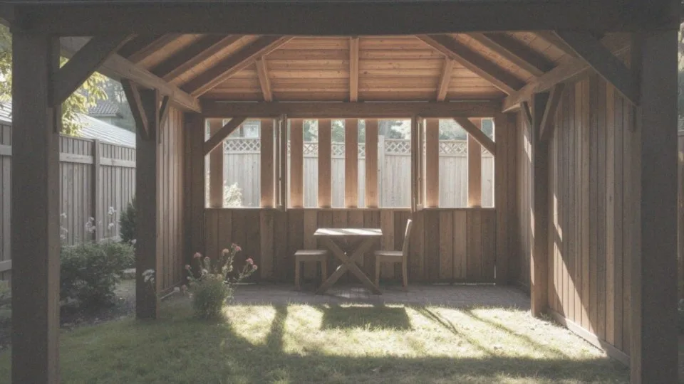 Jak zabudowa altany wpływa na komfort i funkcjonalność?