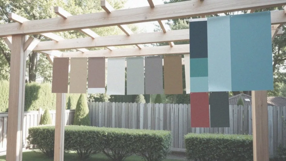 Jakie kolory są dostępne dla boków altanki ogrodowej?