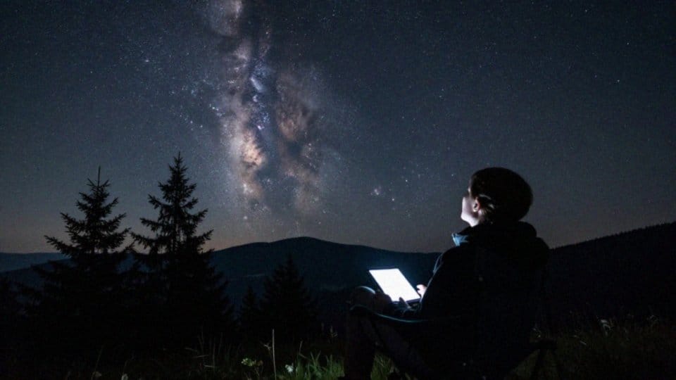 Jak znaleźć ciemne niebo w Polsce przy pomocy aplikacji?