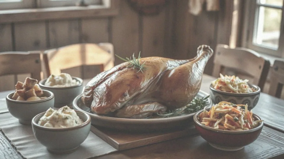 Jakie dodatki najlepiej pasują do udźca z indyka?