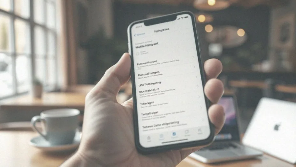 Jak ustawić tethering w telefonie?