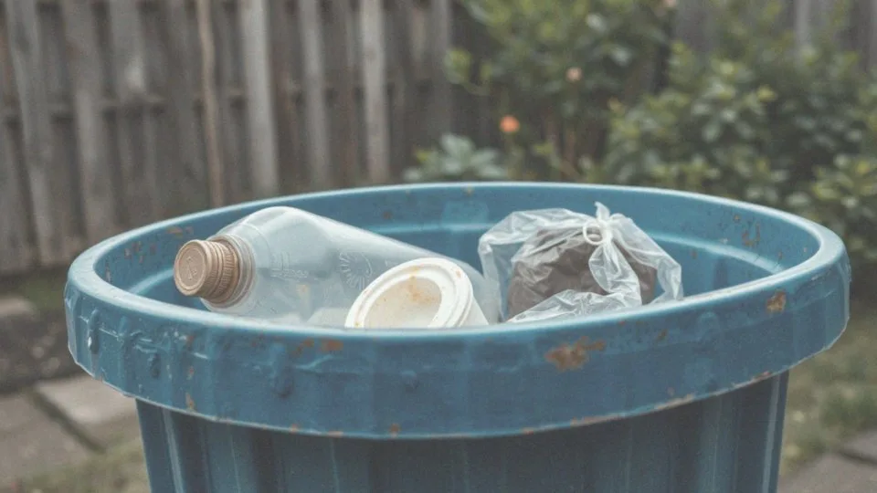 Czy brudny plastik trzeba myć przed wyrzuceniem?