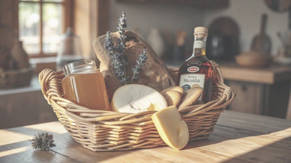 Co do kosza z przysmakami dla dziadka warto dołączyć?