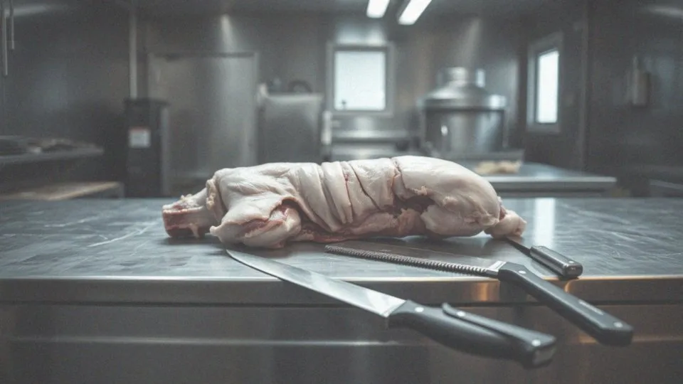 Jak oddziela się głowę od półtuszy?