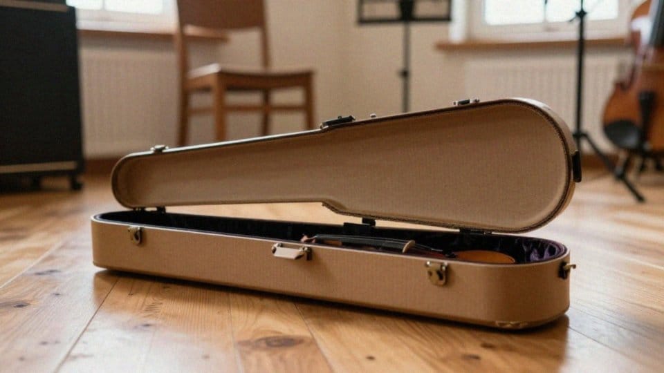 Czy tekturowe pudło na skrzypce nadaje się do transportu?