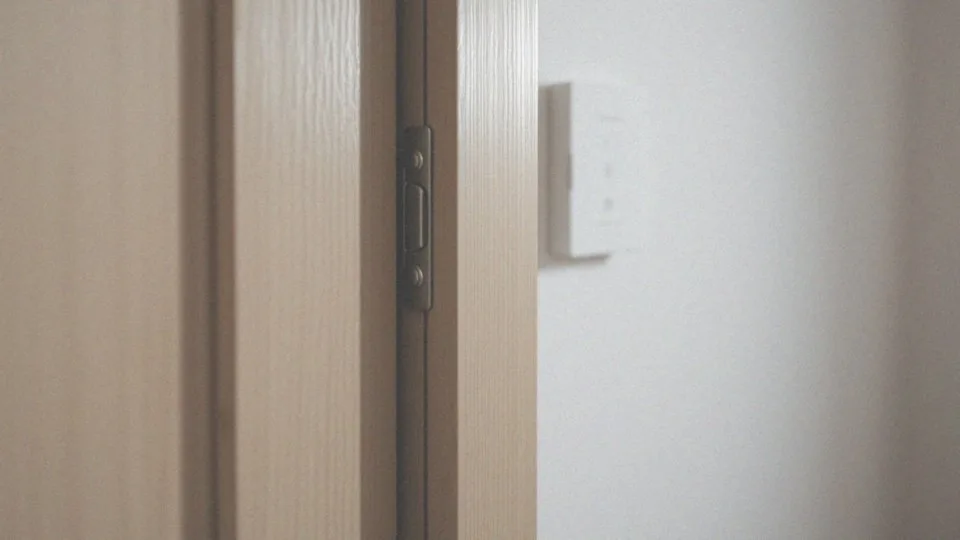 Jak otworzyć drzwi pokojowe z prostym zatrzaskiem?