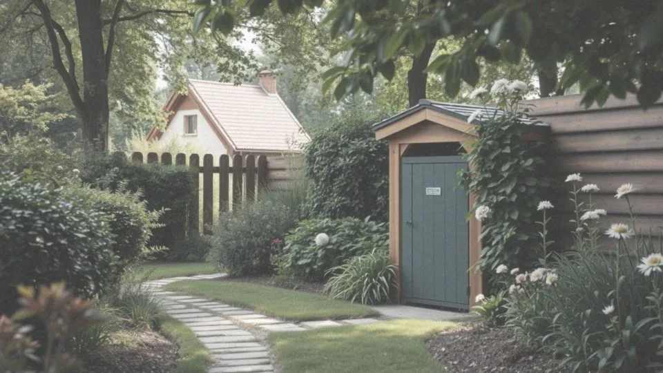 W jaki sposób zabudowa koszy na śmieci może poprawić estetykę działki?