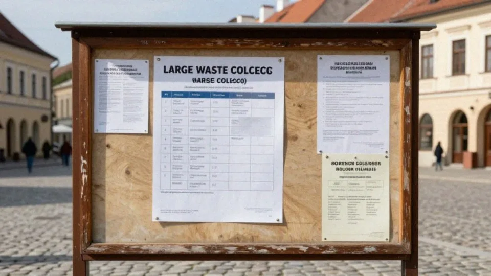 Jak sprawdzić harmonogram wywozu odpadów wielkogabarytowych?