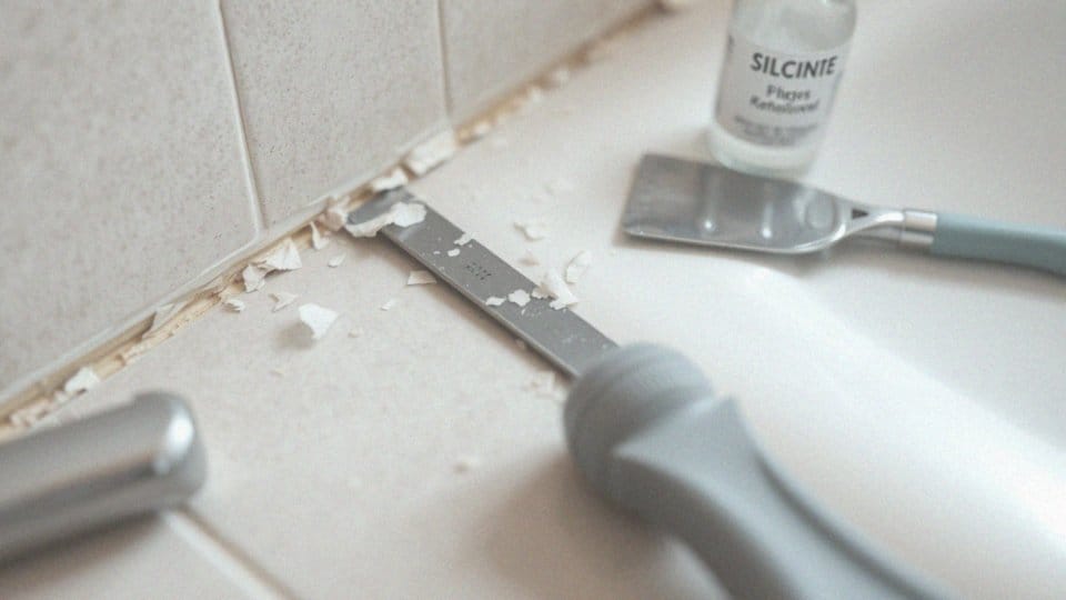 Jak prawidłowo usunąć stary silikon?