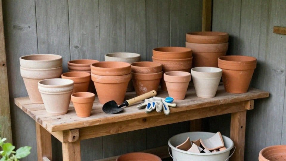 Co zrobić z doniczkami ceramicznymi?