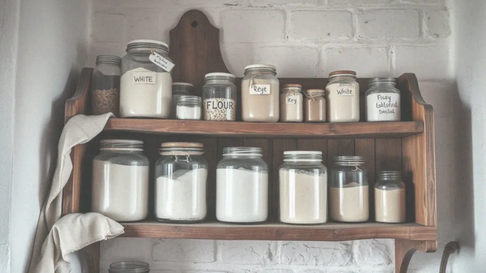 Jak przechowywać różne rodzaje mąki?