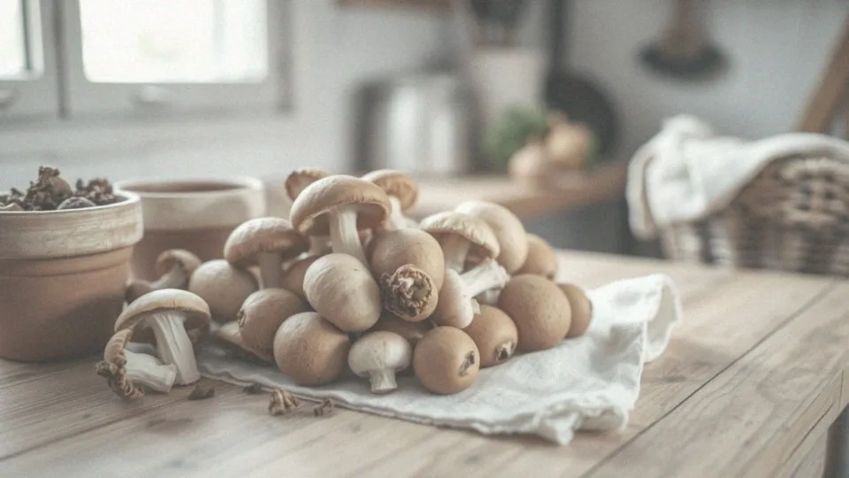 Jak właściwie zbierać i przechowywać grzyby z doniczki?