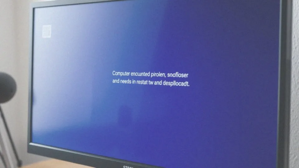 Jak wygląda błąd niebieskiego ekranu (BSOD) w Windows 11?