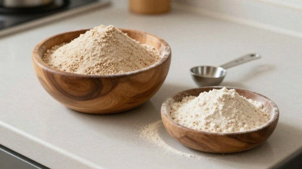 Ile glutenu ma mąka żytnia w porównaniu z pszenicą?