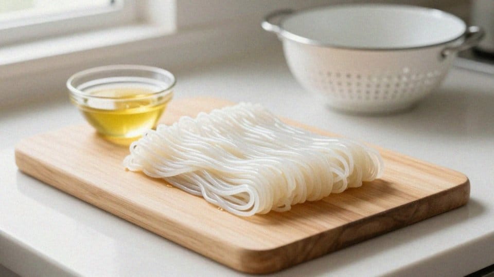 Jak zapobiec sklejeniu i rozgotowaniu makaronu ryżowego?