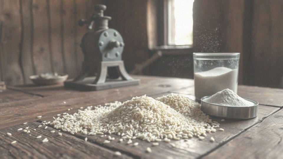 Jak powstaje mąka ryżowa?