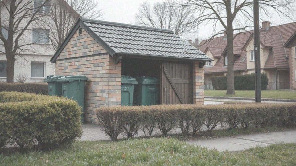 Jakie przepisy należy wziąć pod uwagę przy zabudowie koszy na śmieci?