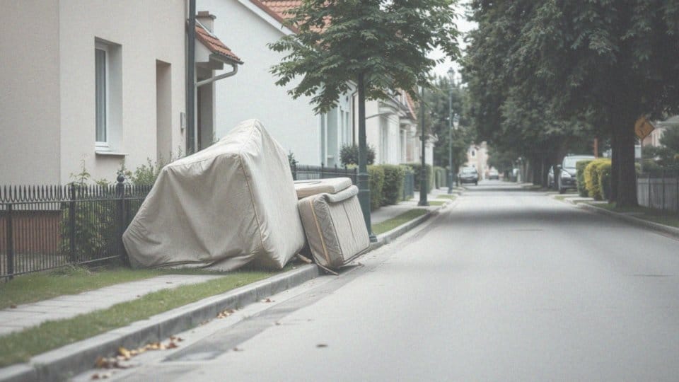 Jakie są zasady dotyczące wystawiania odpadów wielkogabarytowych przed nieruchomość?