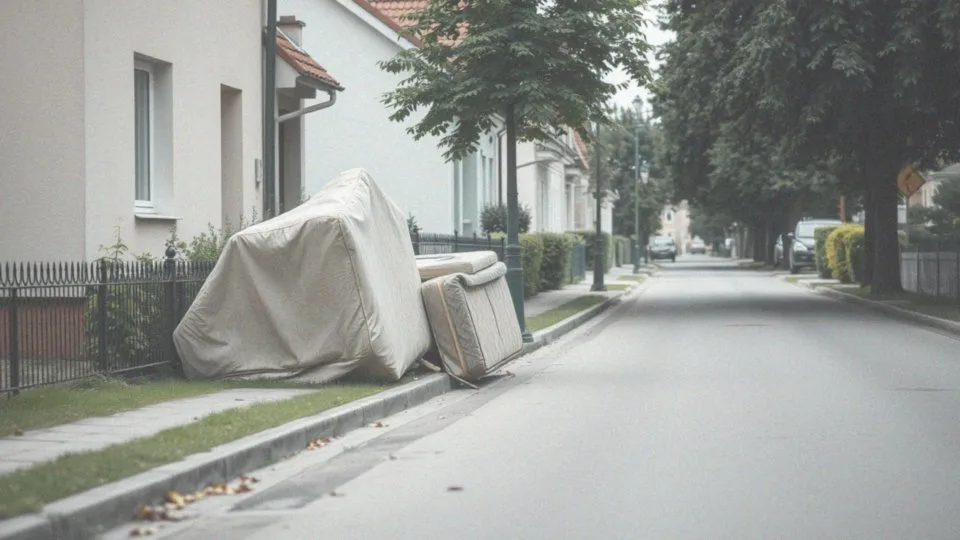 Jakie są zasady dotyczące wystawiania odpadów wielkogabarytowych przed nieruchomość?