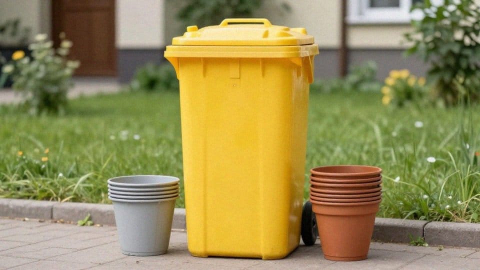 Jak przygotować plastikowe doniczki do recyklingu?