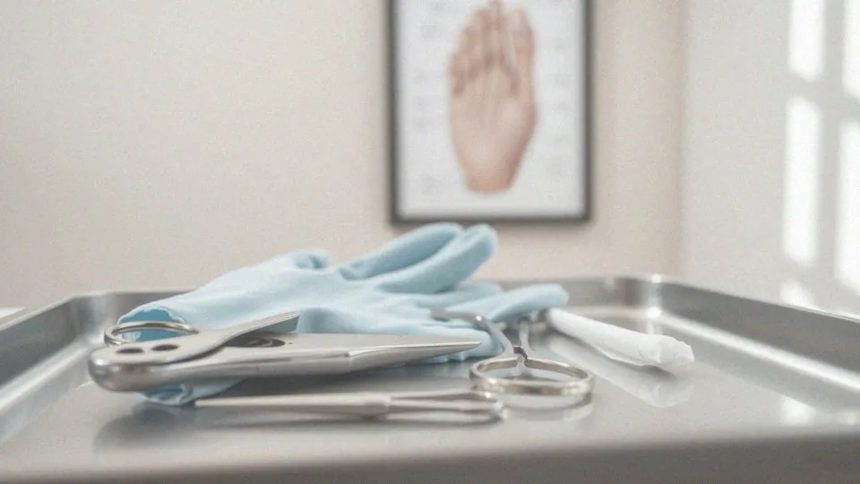 Kiedy warto udać się do dermatologa lub podologa z uszkodzoną macierzą?