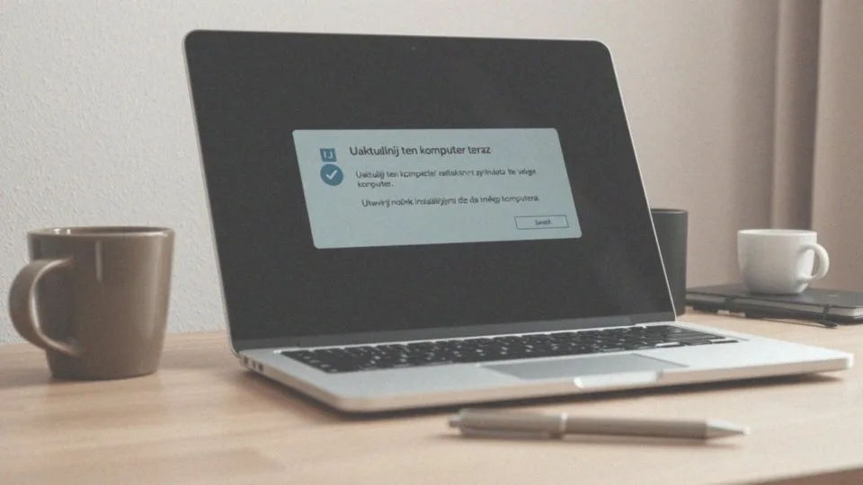 Jakie opcje aktualizacji mam do wyboru podczas procesu?