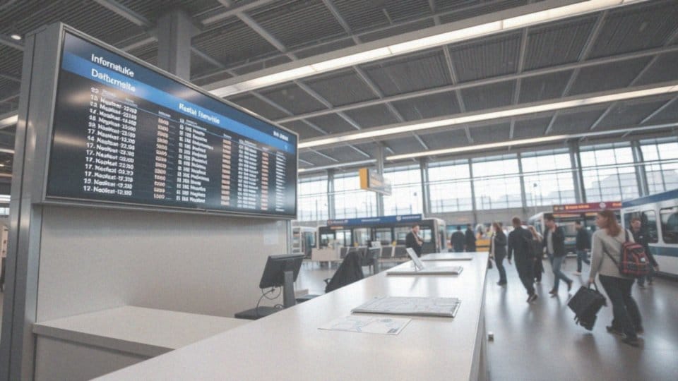 Jakie informacje są dostępne w Biurze Obsługi Pasażera?