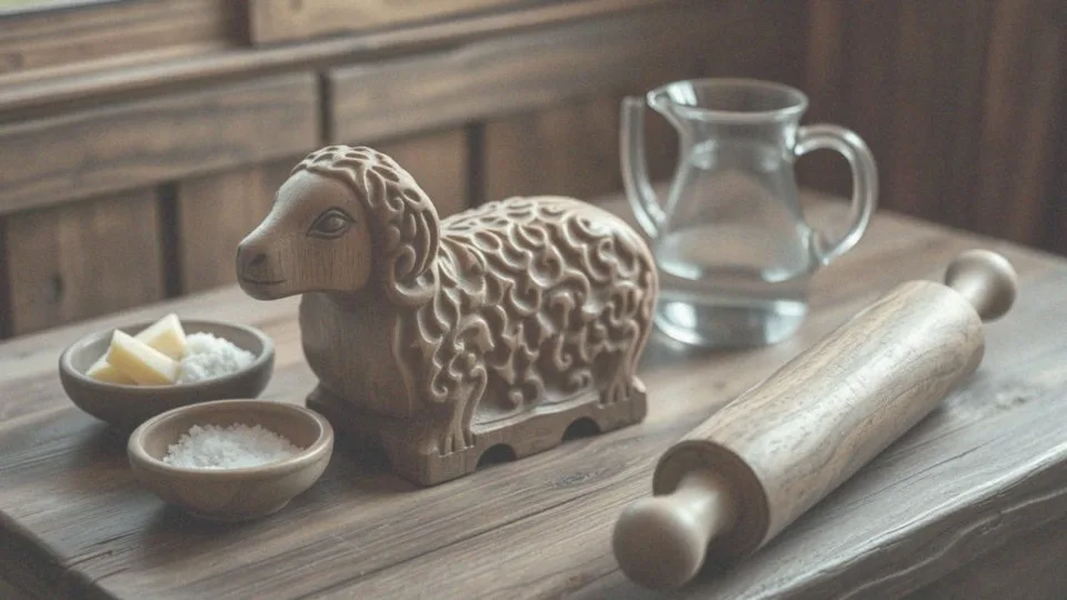 Jakie są kroki w przygotowaniu baranka z masła?