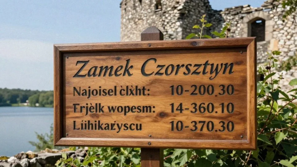 Jakie są godziny otwarcia Zamku Czorsztyn?