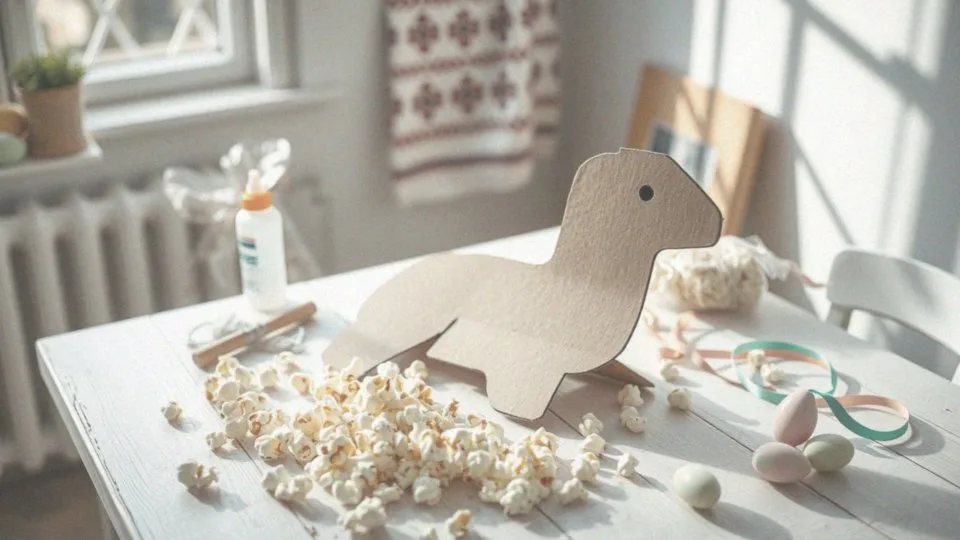 Jak przygotować baranka wielkanocnego z popcornu?