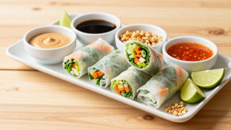 Z czym serwować spring rolls?