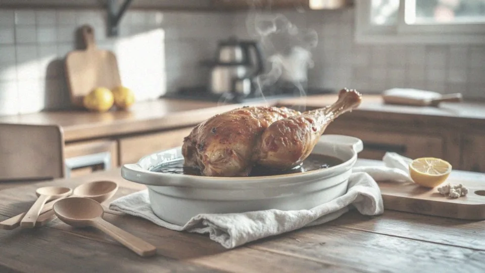 Co sprawia, że udziec z indyka w sosie własnym jest idealnym daniem obiadowym?