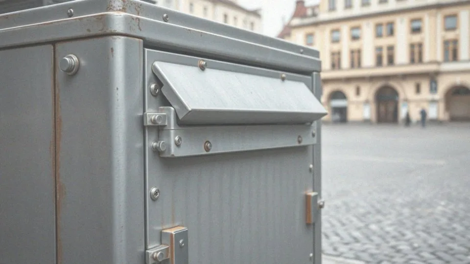 Jakie elementy wchodzą w skład obudowy kosza na śmieci?