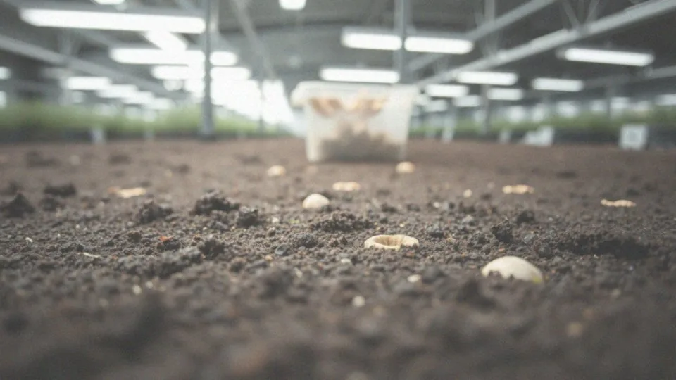 Jakie są wymagania dotyczące okrywy torfowej w uprawie pieczarek?