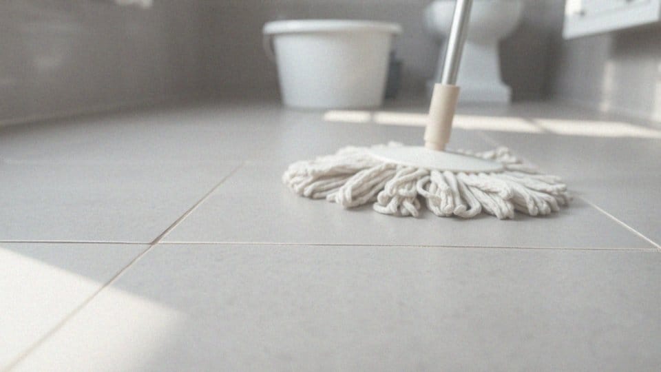 Jak używać octu do mycia matowych płytek podłogowych?