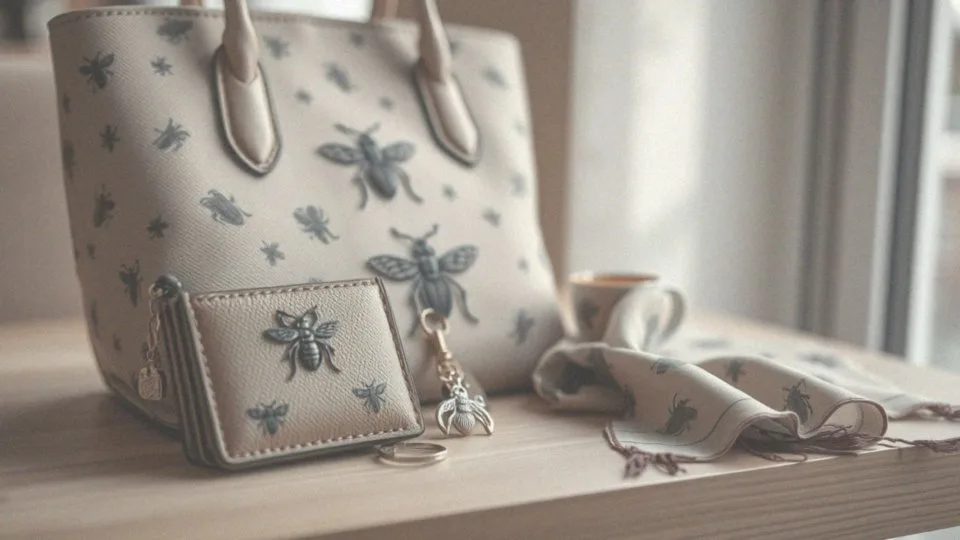 Jakie akcesoria pasują do torebek z owadem?