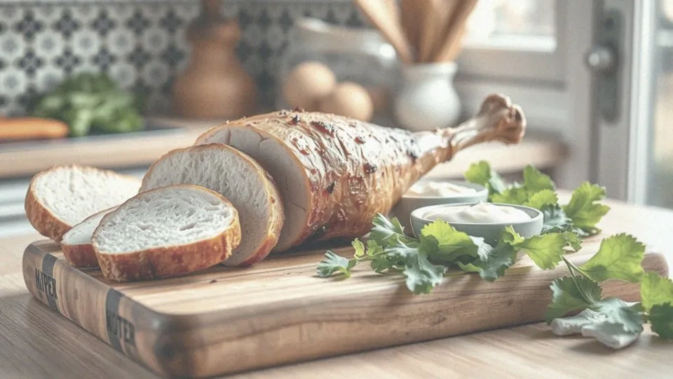 Czy można jeść pieczony udziec z indyka na zimno?