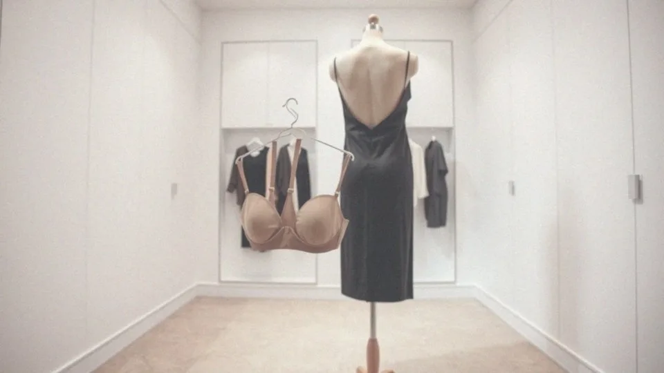 Jak biustonosz push-up może poprawić wygląd sukienki bez pleców?