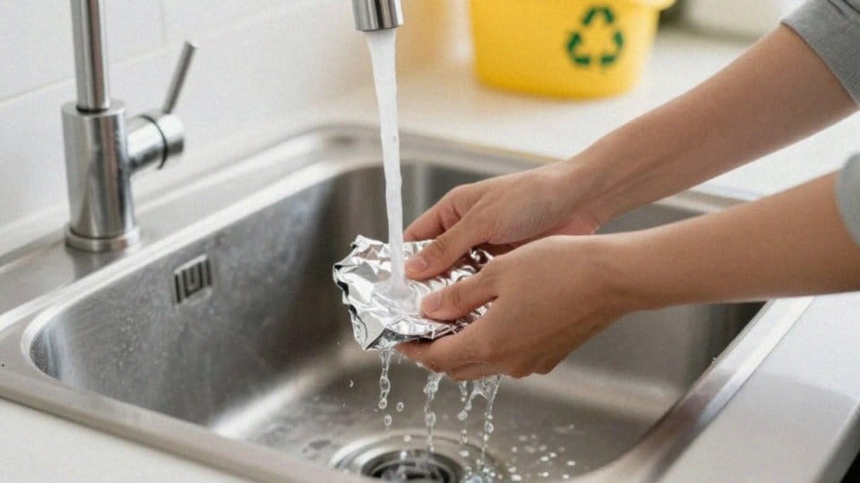 Jak przygotować folię aluminiową do recyklingu?