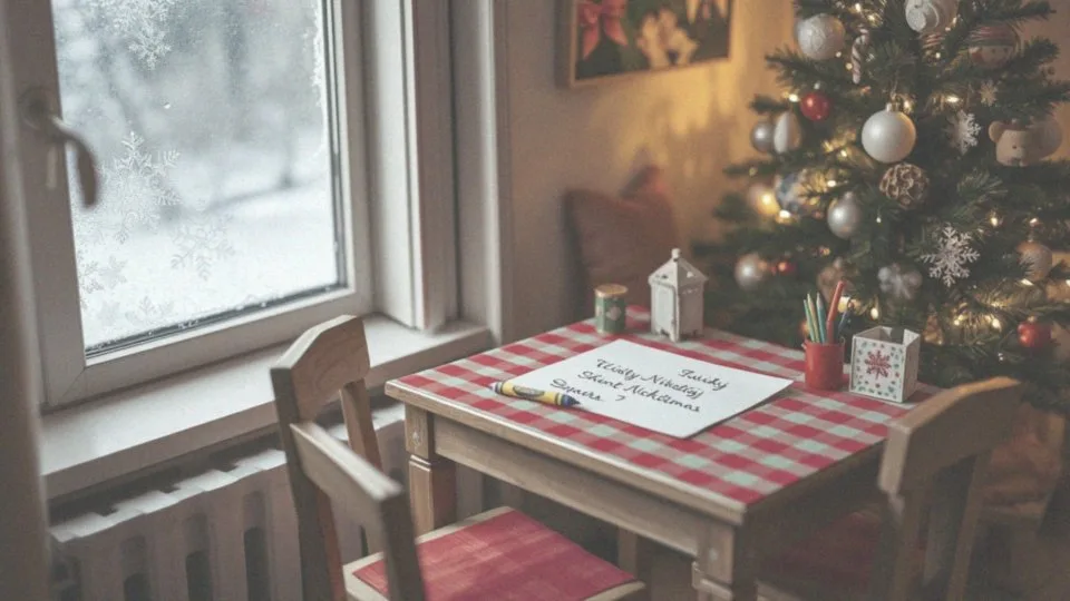 Z kim według tradycji do świętego Mikołaja można pisać listy?