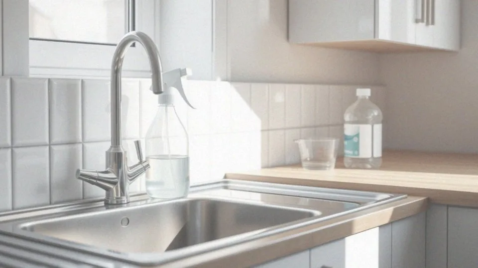 Jak przygotować roztwór wody z octem do czyszczenia płytek?