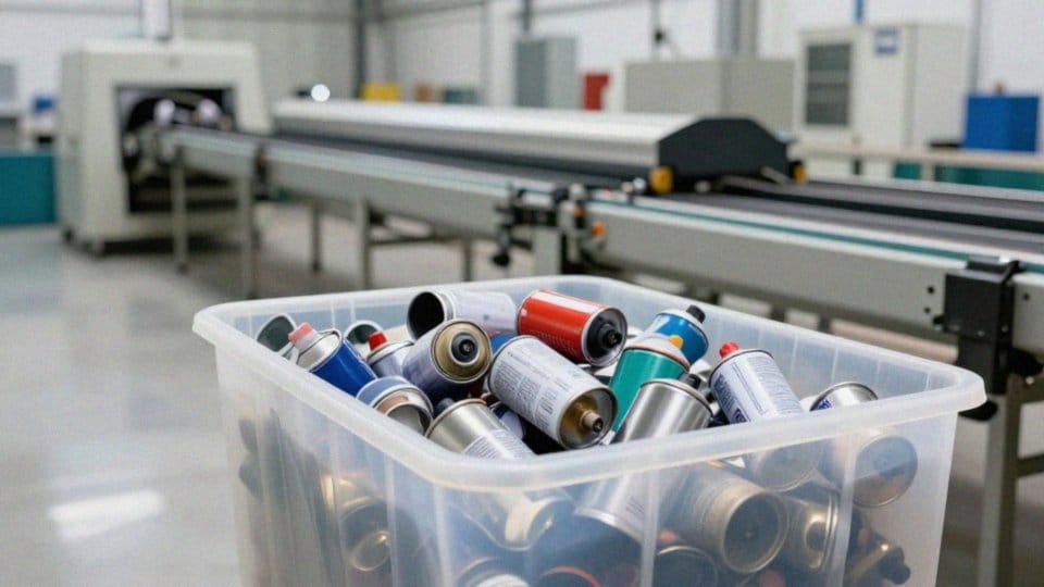 Jak wygląda recykling pojemników po aerozolach?