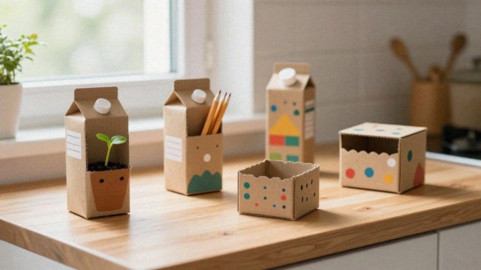 Jak wykorzystać kartony do projektów DIY?