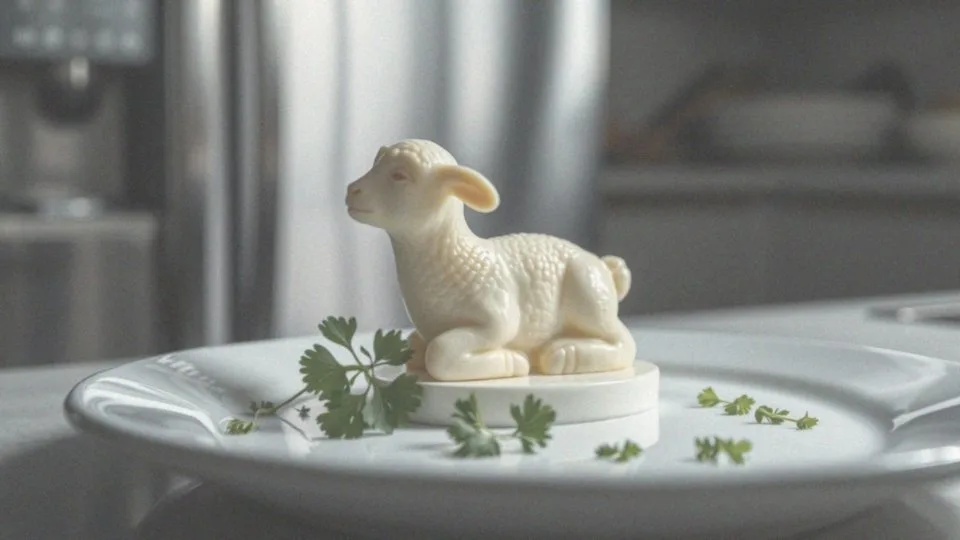 Jak długo baranek z masła może być przechowywany?