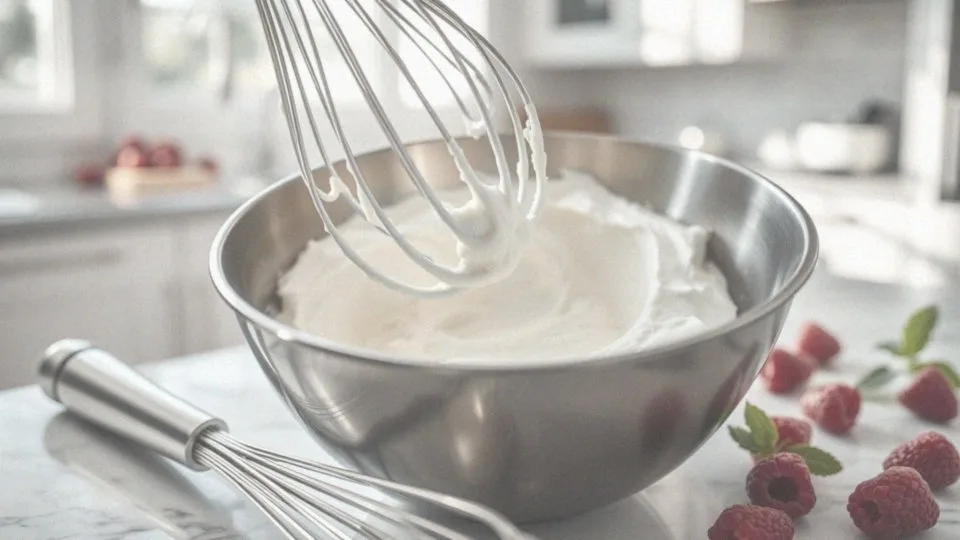 Jakie właściwości żelatyna nadaje bitej śmietanie?